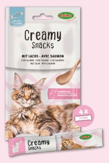 Picture of Bubimex Tuna & Salmon Creamy Lick Paste 60g x 4pkts for Cats